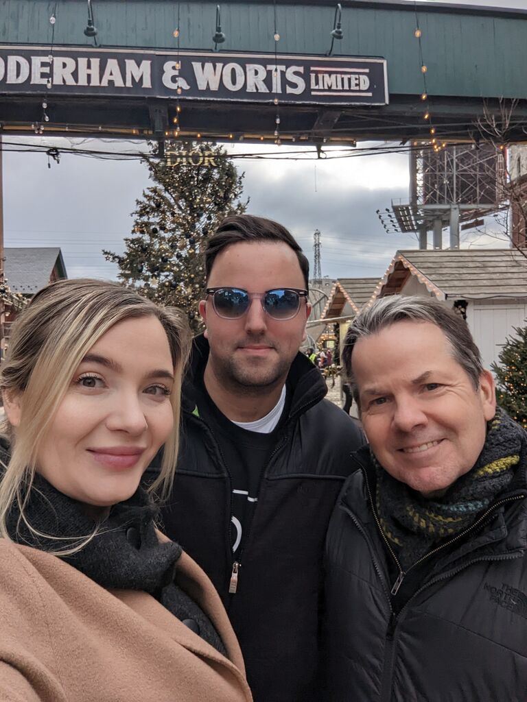 Christmas with family in Toronto, ON