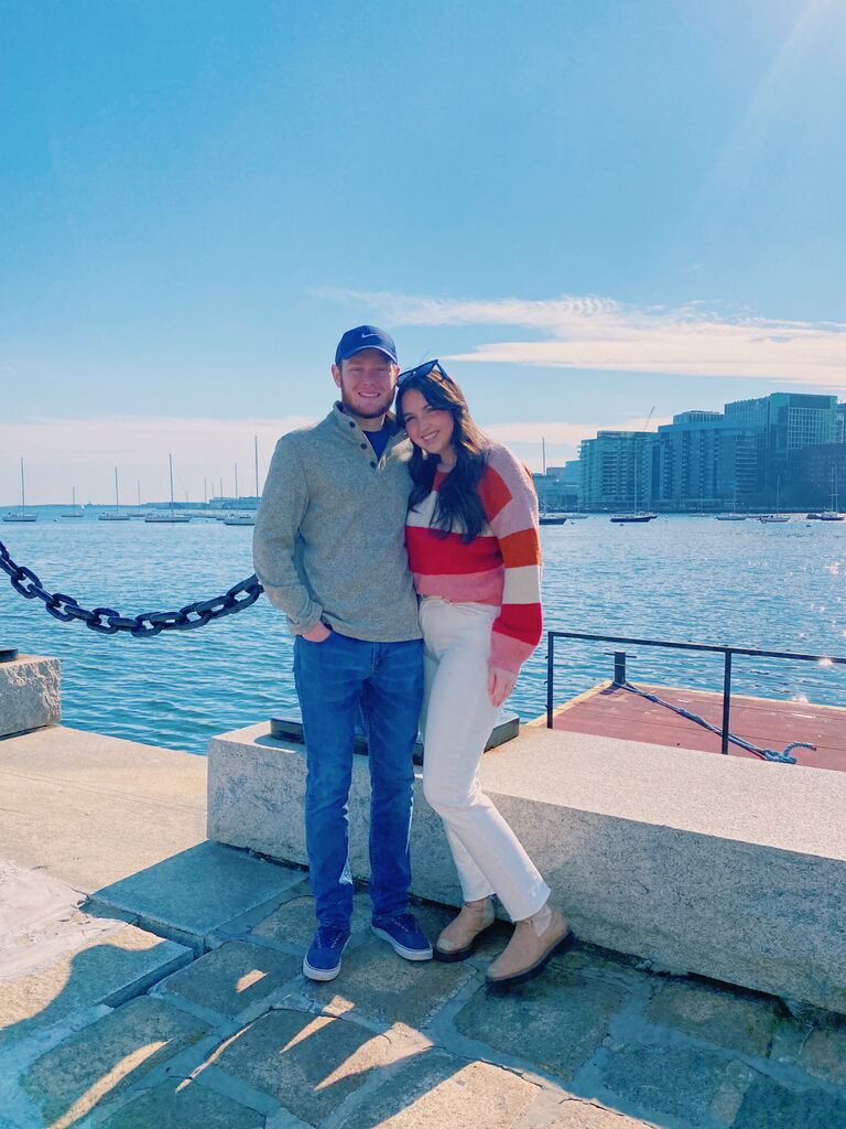 Visiting Boston to celebrate Valentine’s Day, and seeing Alex’s favorite team, the Celtics, play!