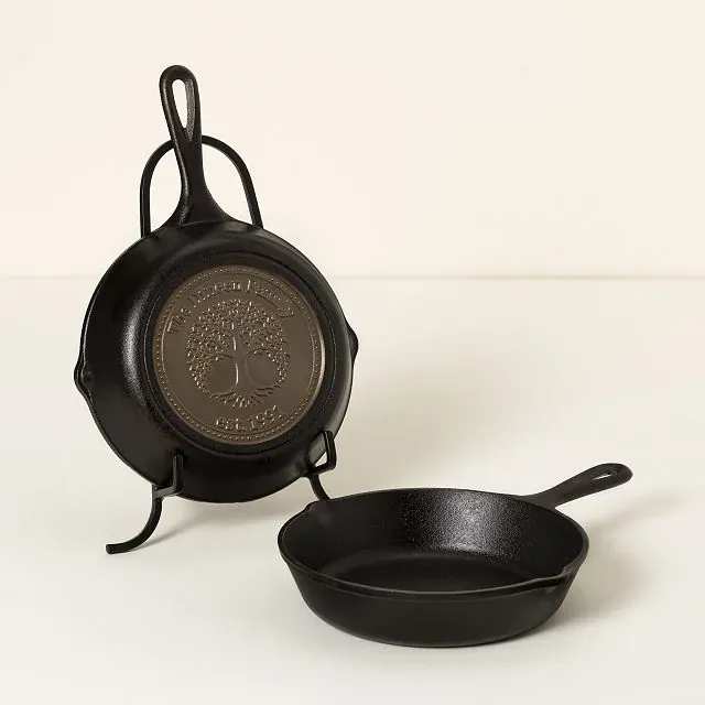 Personalized cast iron pan for 29th anniversary gift