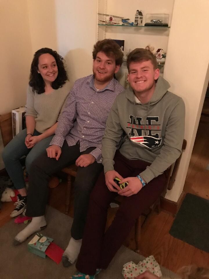 Caitlyn's first Christmas with the Procaccinis.