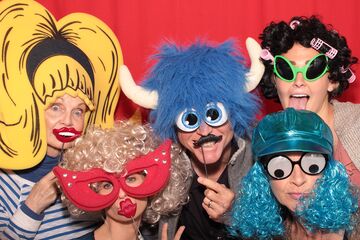 Red Photo Booths - Photo Booth - Garland, TX - Hero Main
