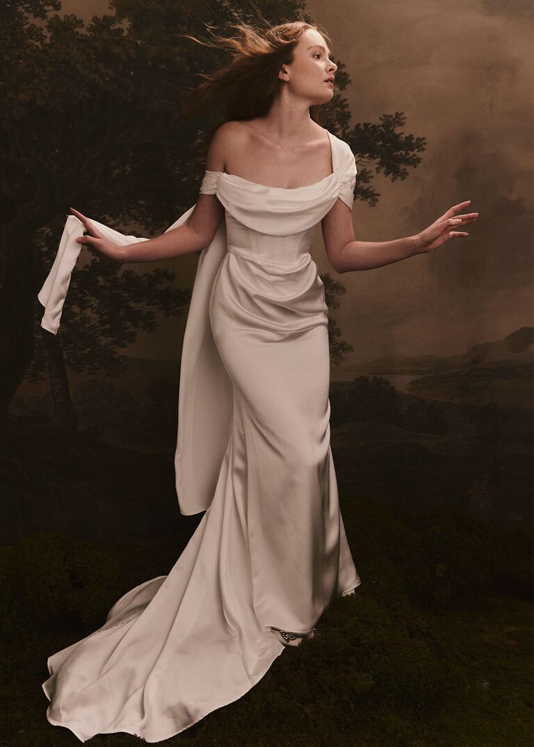 Renhue Ava vintage inspired wedding dress