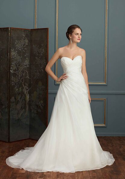 Asymmetrical Waist Wedding Dresses