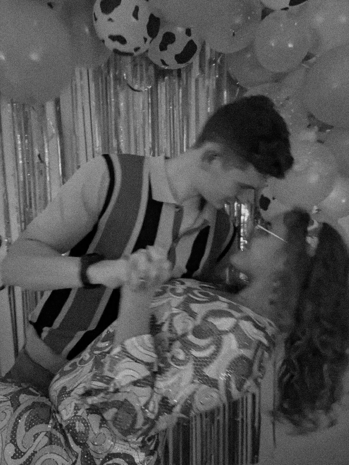 Caleb's sister Carmy's 17th birthday which was 70s themed! 