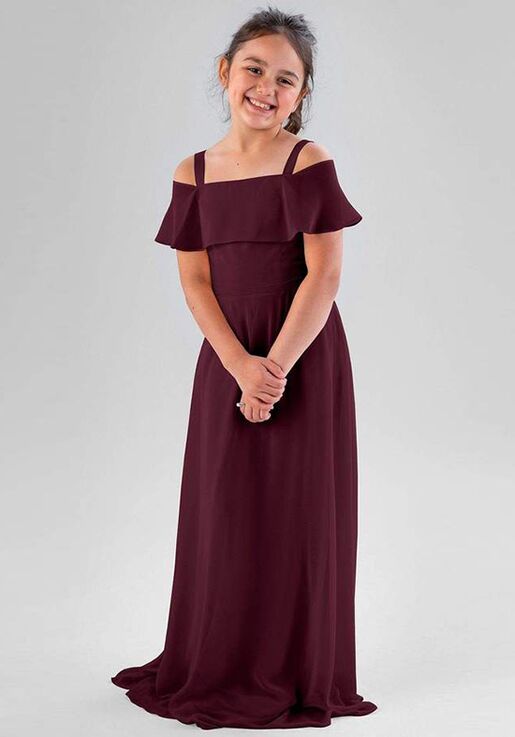 velvet junior bridesmaid dresses