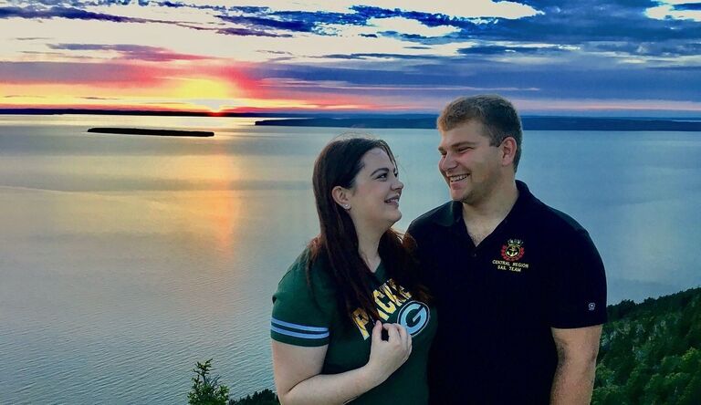 We continued to date and then eventually move into our first apartment together. I worked my way up in Coast Guard and Thomas finished school which meant him leaving for long periods of time on work terms. It was always hard to see him go but it made our relationship even stronger!