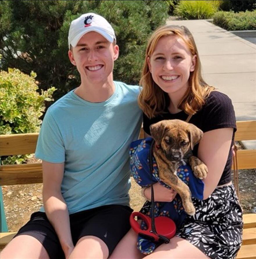Our first dog: Moose!