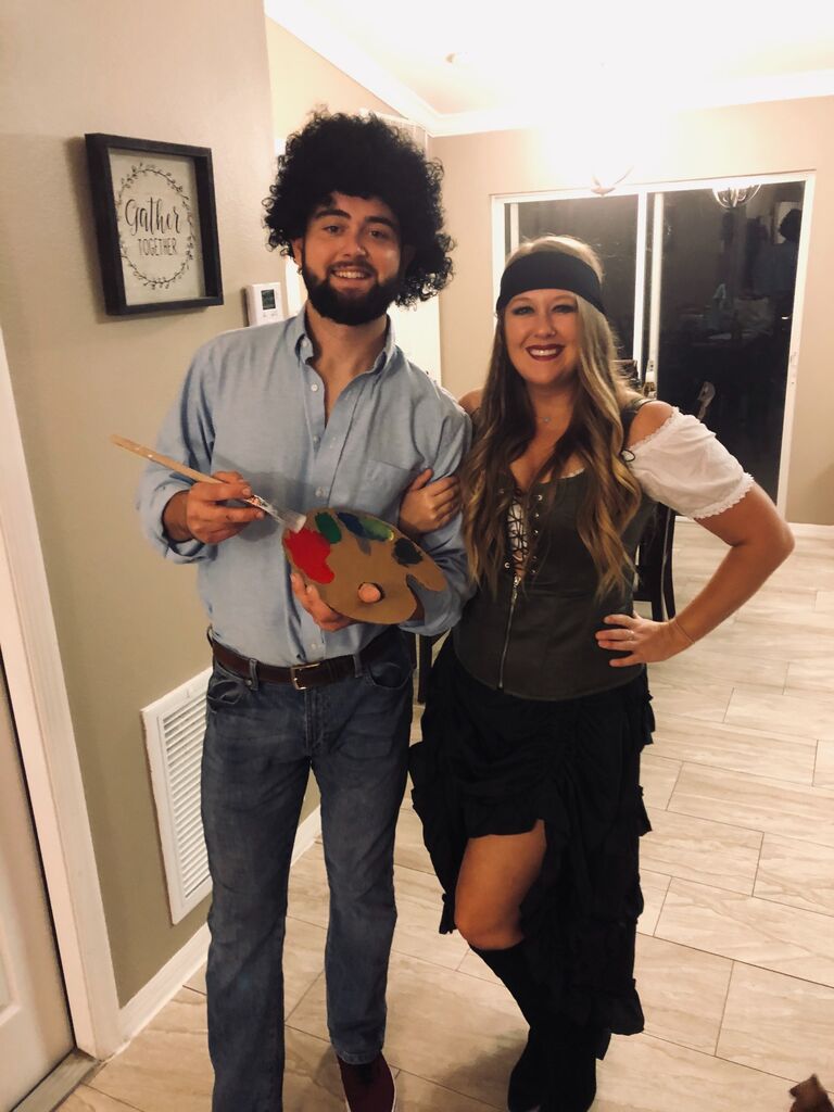 Bob Ross and Captain Morgan