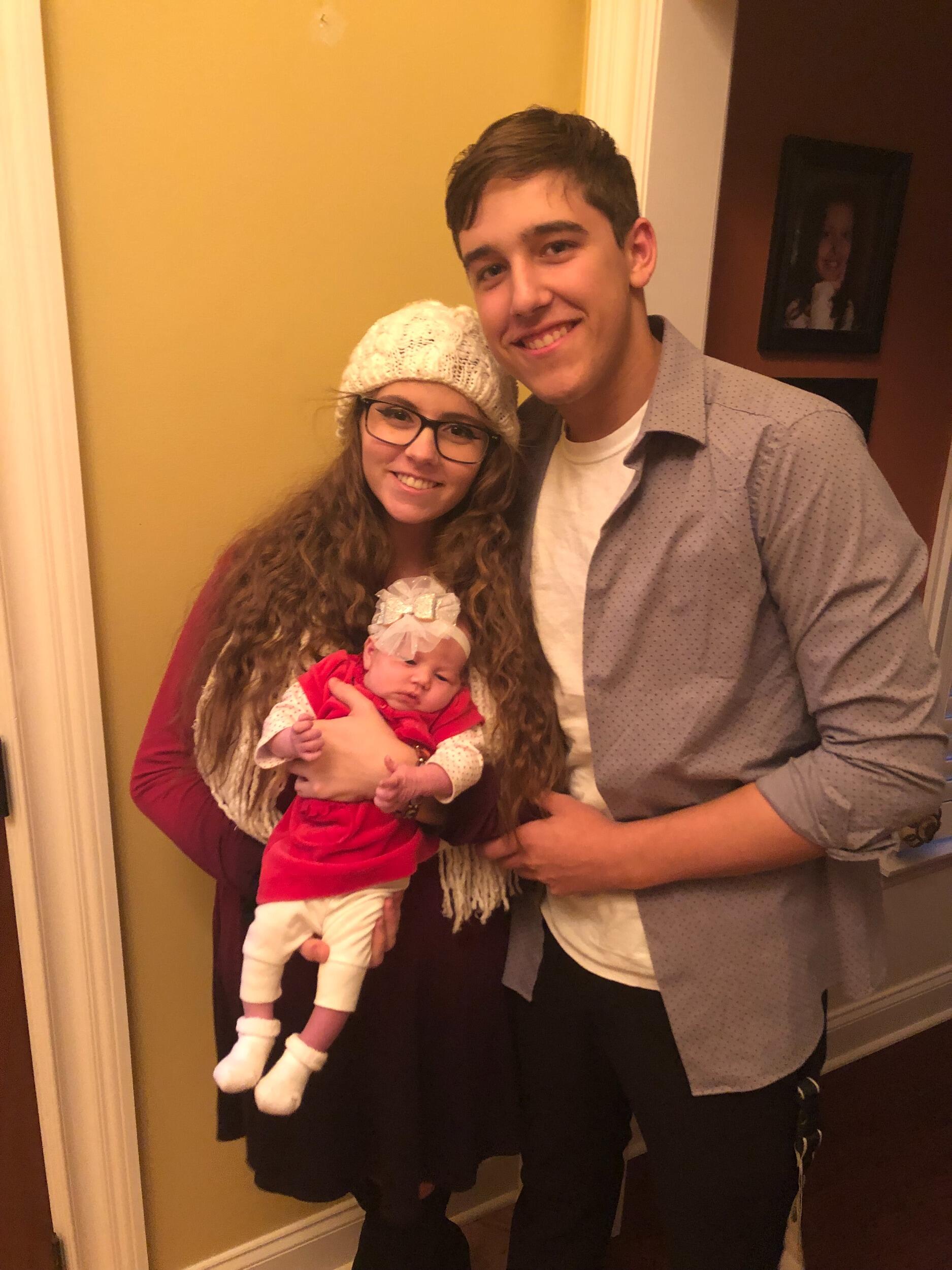 Our first Thanksgiving as a family. 