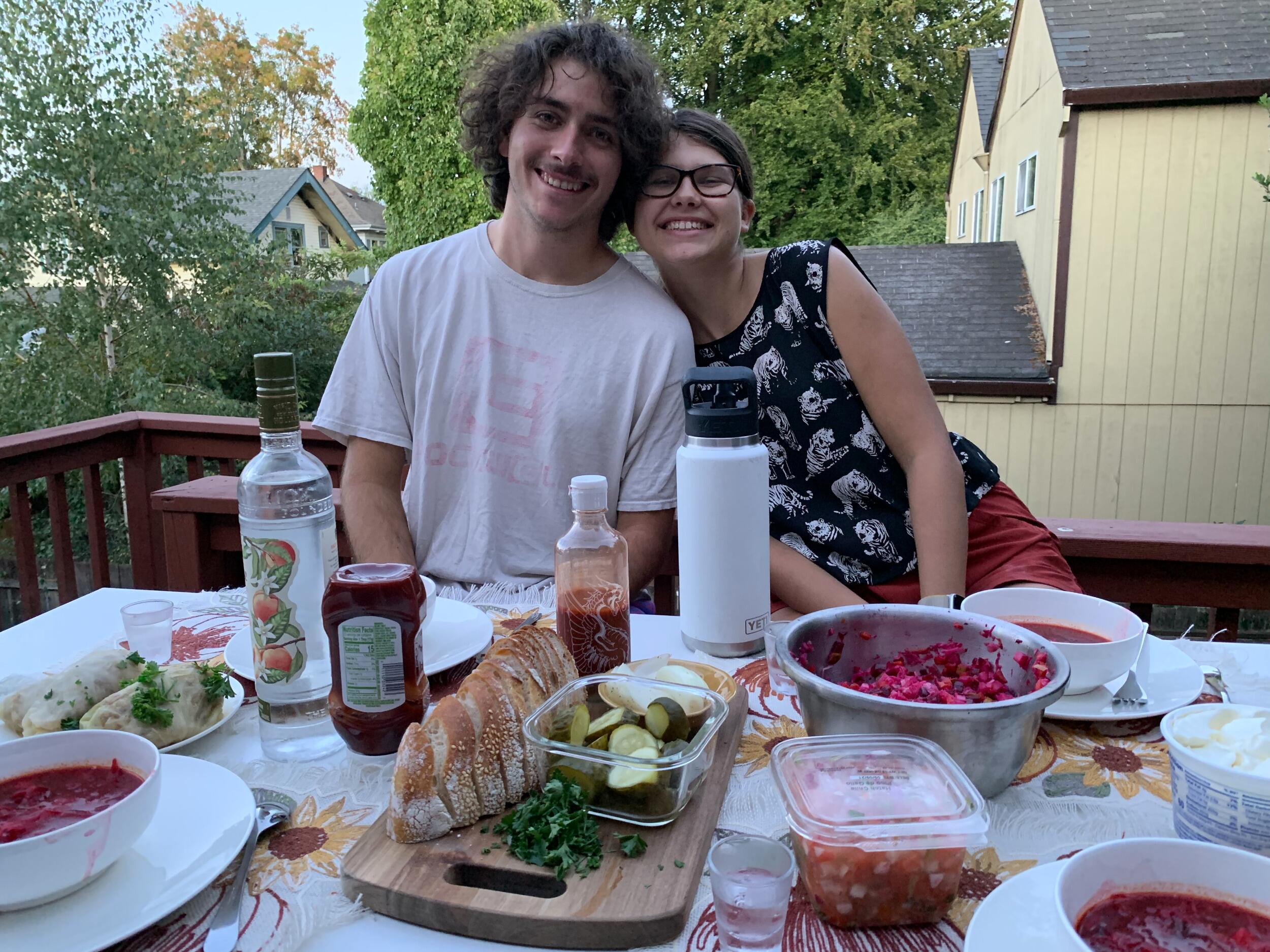 Sophia and Devon move in together. After just three months of dating Devon learned that the Semenskys like to move fast. Dima and Oksana helped us move in and we had a great time getting to know each other.