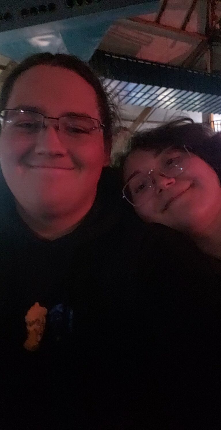 Our second (of many) concerts togther, where we saw MyChemical Romance. something something romance pun.