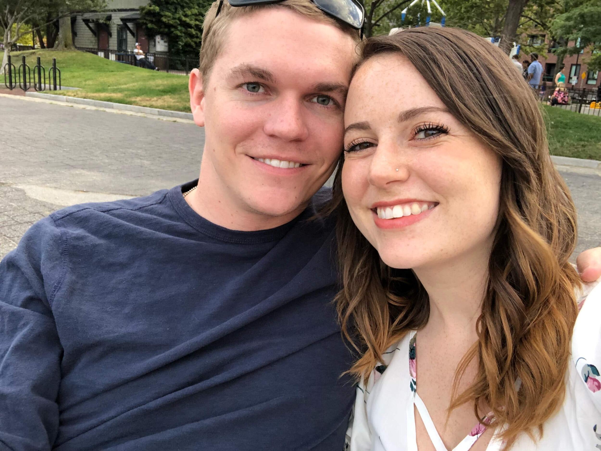 One of our last dates before Tim deployed