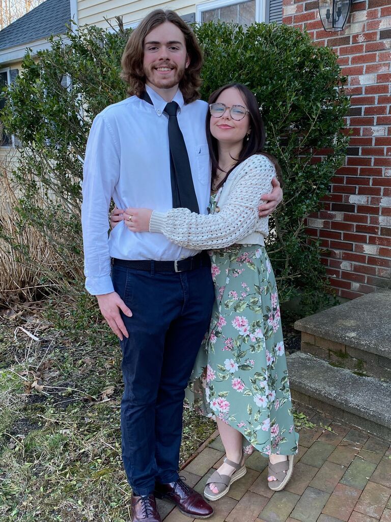 Their first Easter Vigil together.. (an extremely important one!)