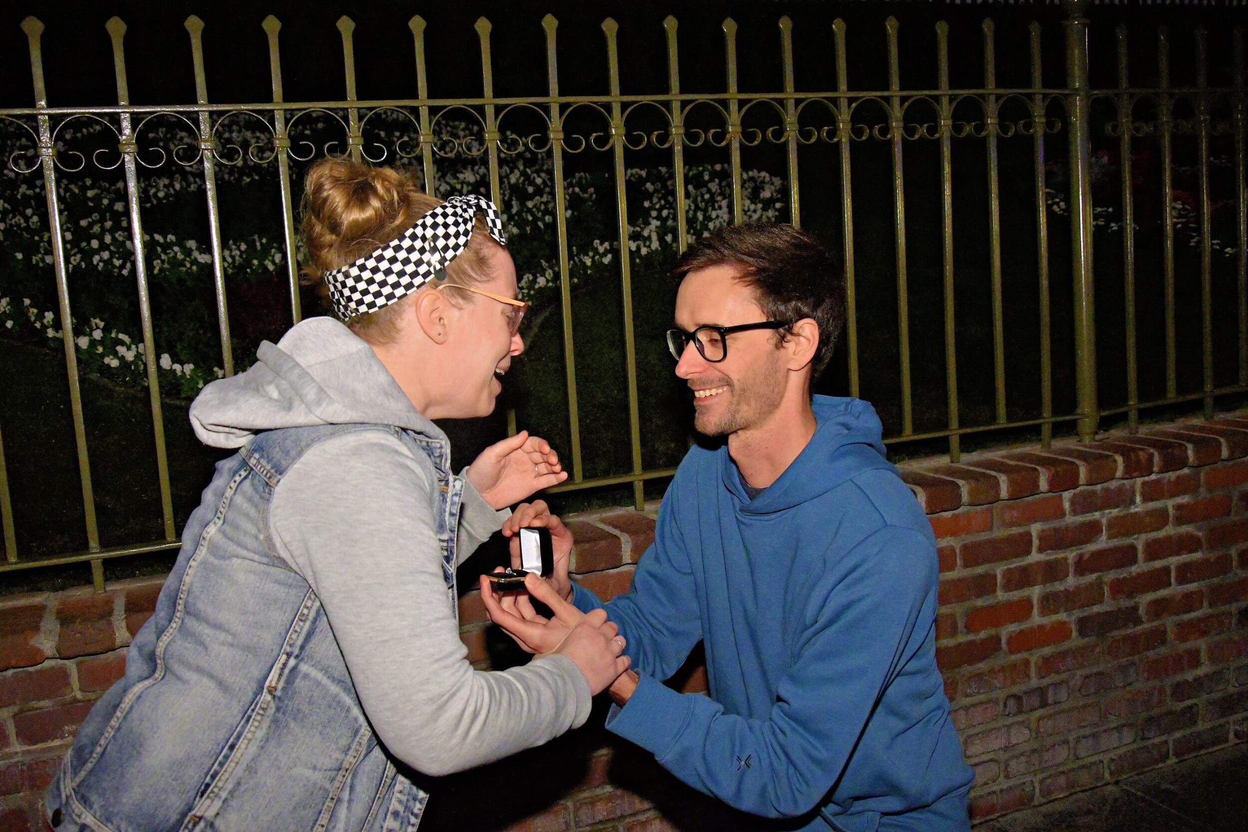 Couldn’t believe it was actually happening after waiting so long.