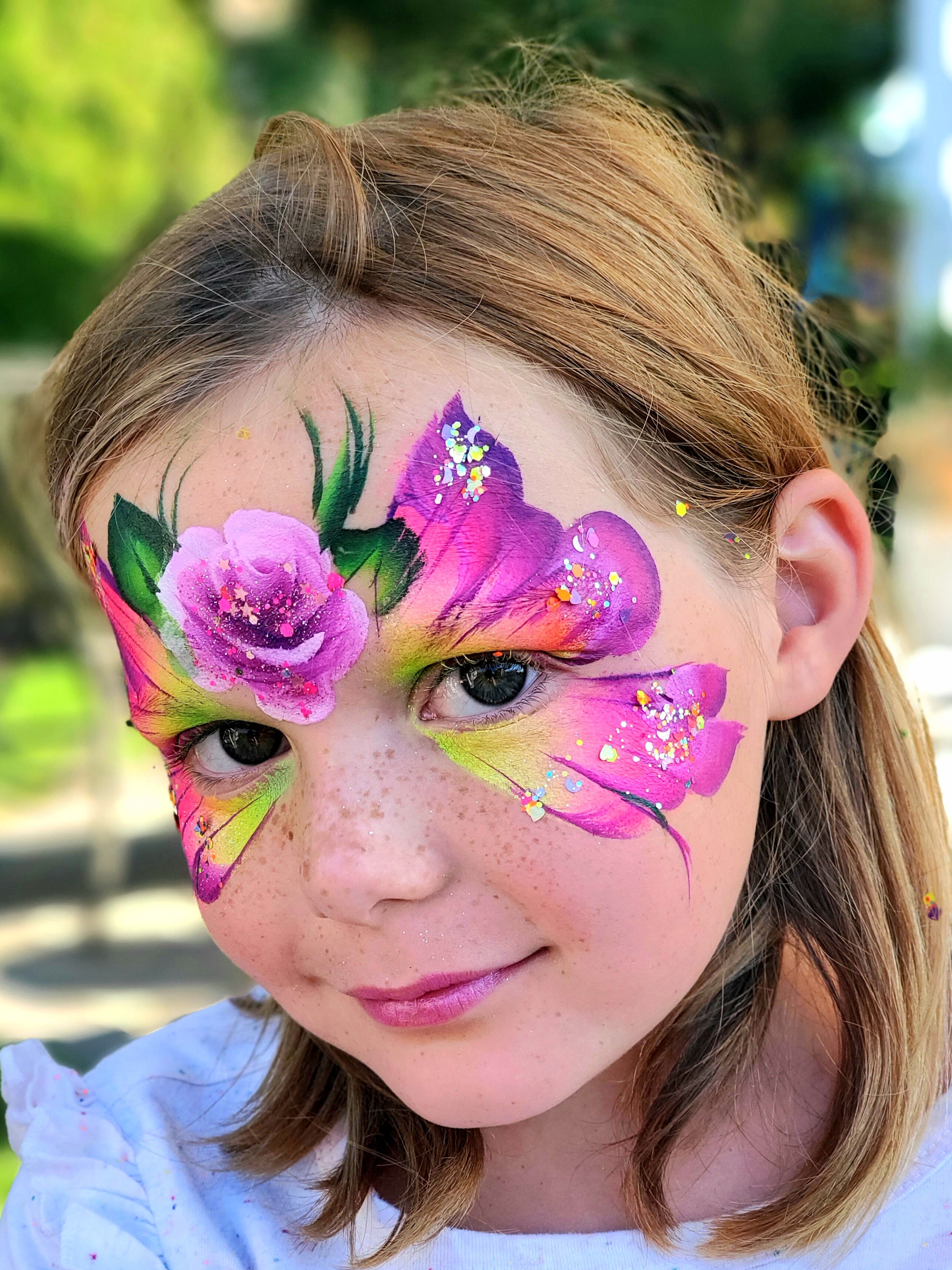 Face Painting Flowers