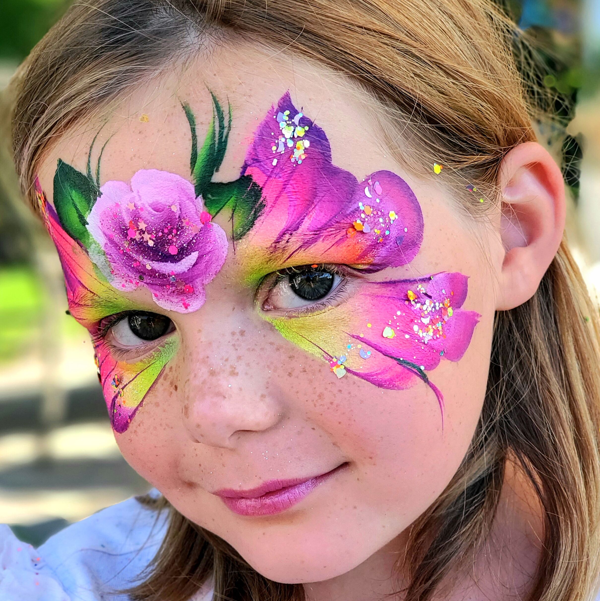 Portland Face Painting with Miss J