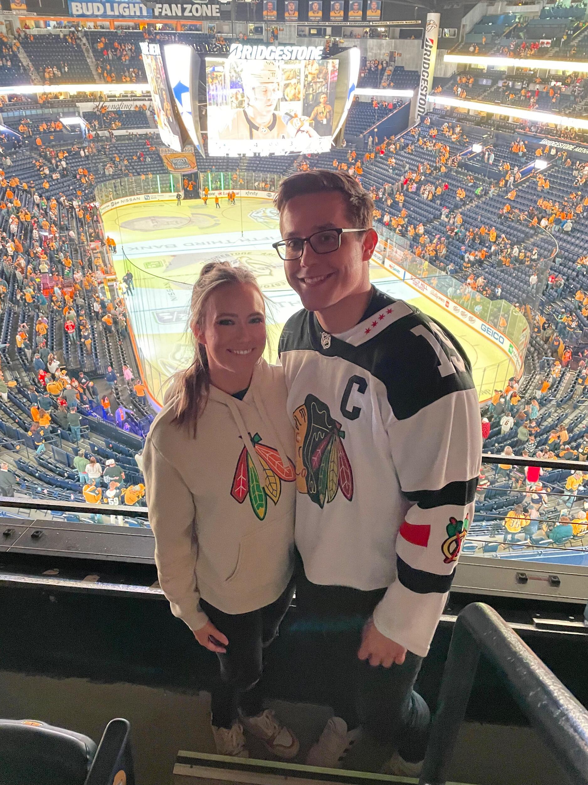 First Hawks game!