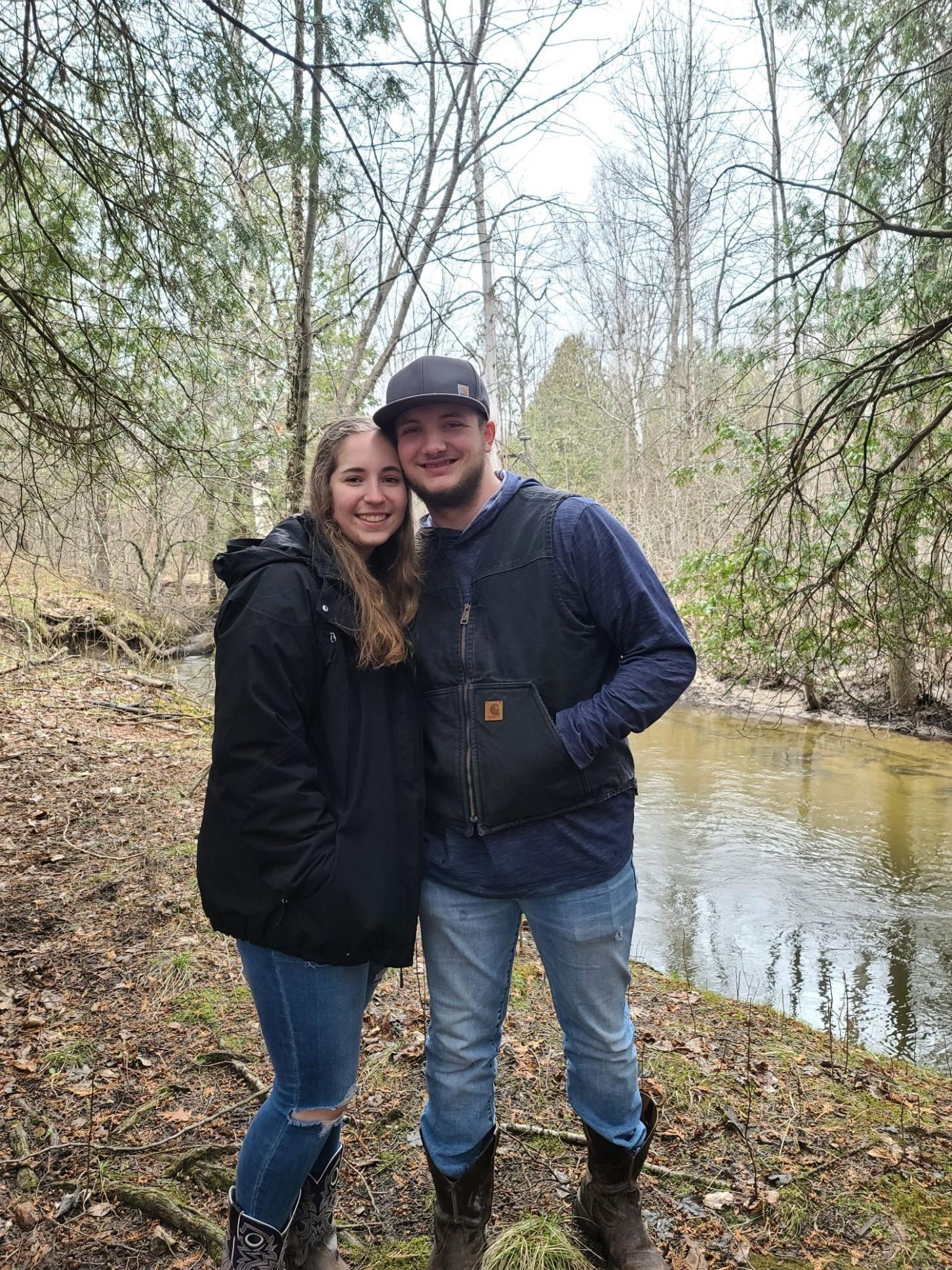 One month together! We got to know each other and got so close since we started dating right before COVID! 