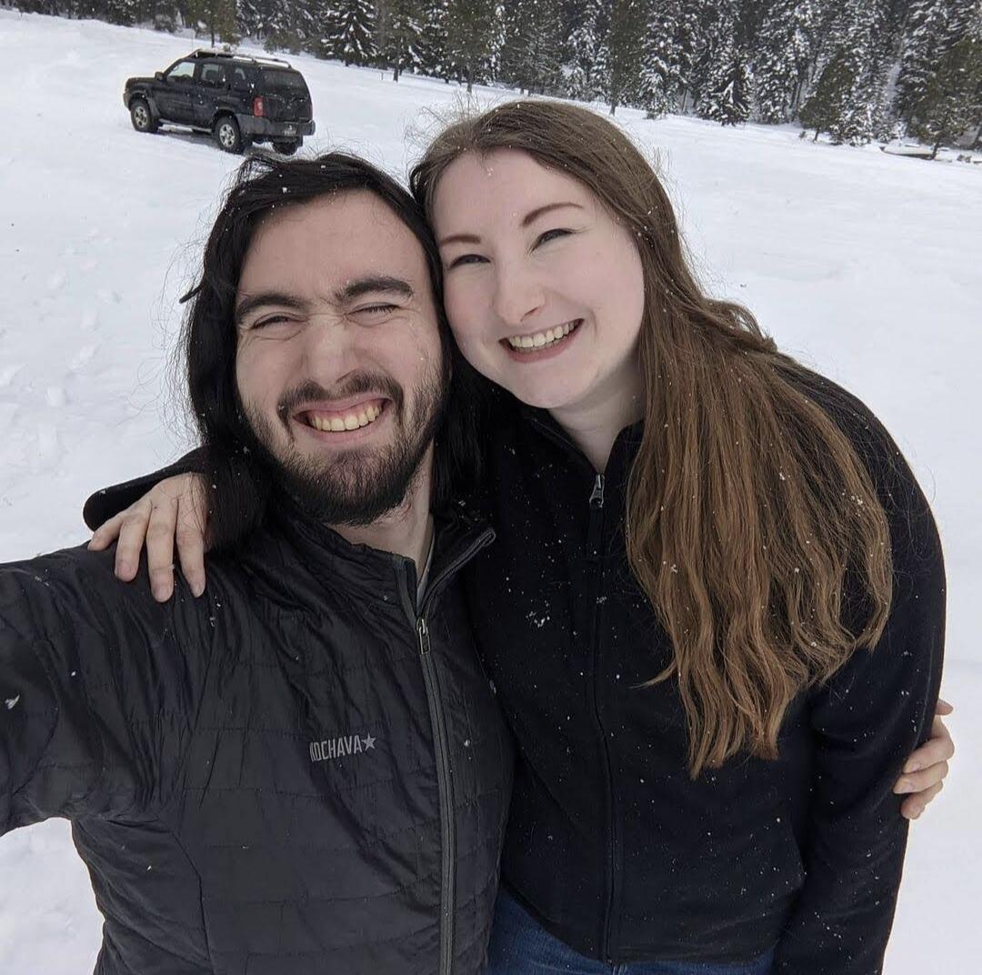 Another road trip! Bruce and Anna went for a fun, relaxing, and snowy getaway to Joseph, Oregon, where Bruce's family is from. They saw the sights around town, and enjoyed the beautiful scenery from the comfort of the B&B and the car!