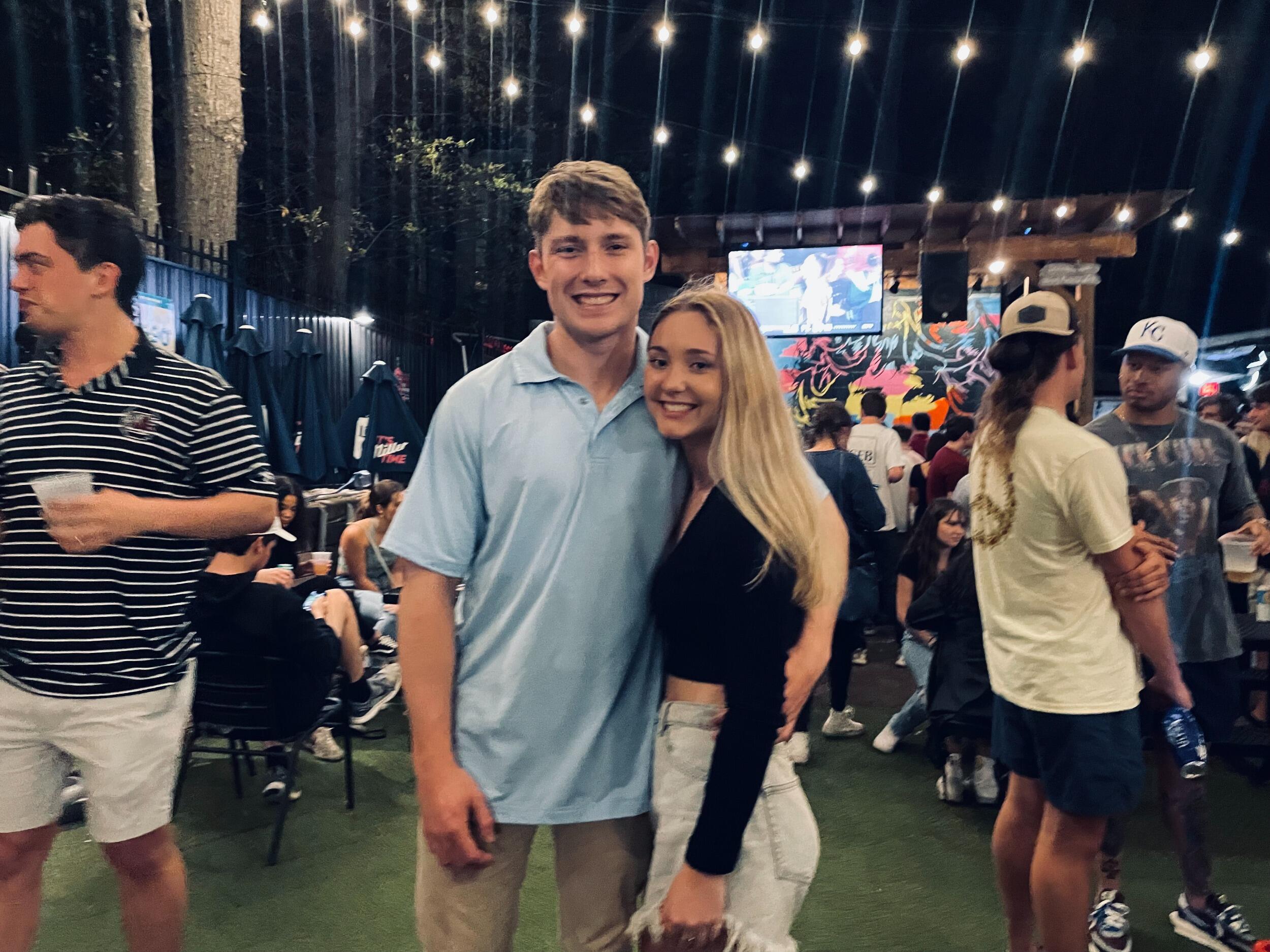 The day/night we started dating! Which also happened to be Mason's 21st birthday. 