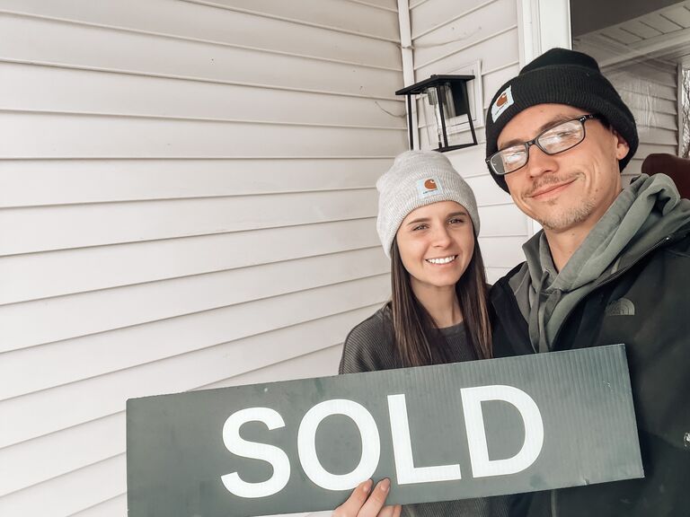 Brought our first house together.