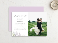 20 Elopement Announcement Cards to Share the News