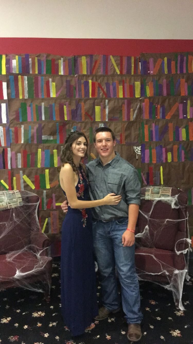 Our senior year of high school we were inseparable. We did everything together and experienced everything we could. You asked me to go to homecoming with you out in the parking lot and I of course said yes. If anyone asks, I think we were the cutest couple. 