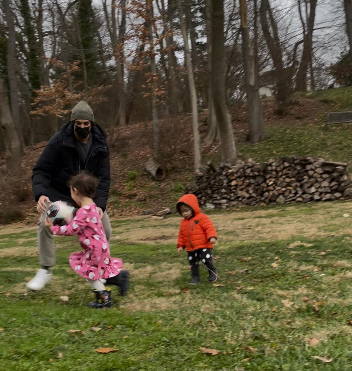 Christmas Day soccer games!