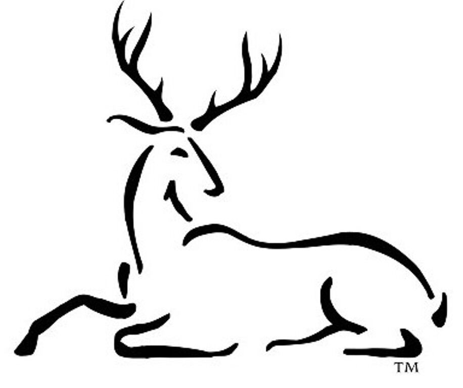 reading elk tracks clipart