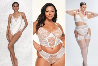 Three wedding night lingerie looks