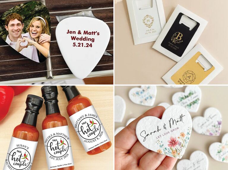 Personalized Wedding Favors Guests Will Love
