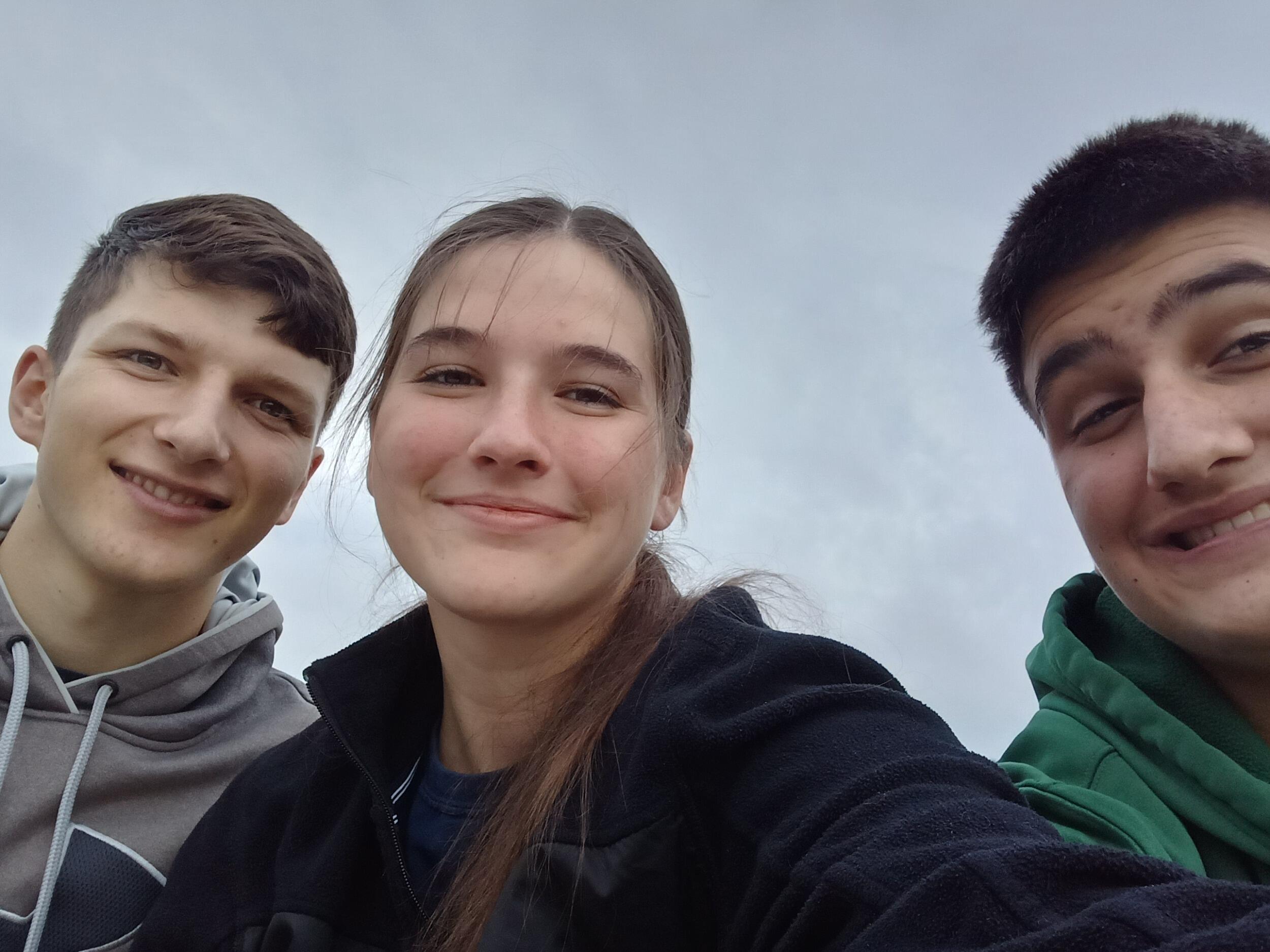 Ethan came to visit Hannah in Wisconsin. They went on a hike and Hannah was stung by a bug she was allergic to. Her chin swelled up and Ethan told her she looked like Waluigi. Not the most flattering comment, but definitely descriptive.