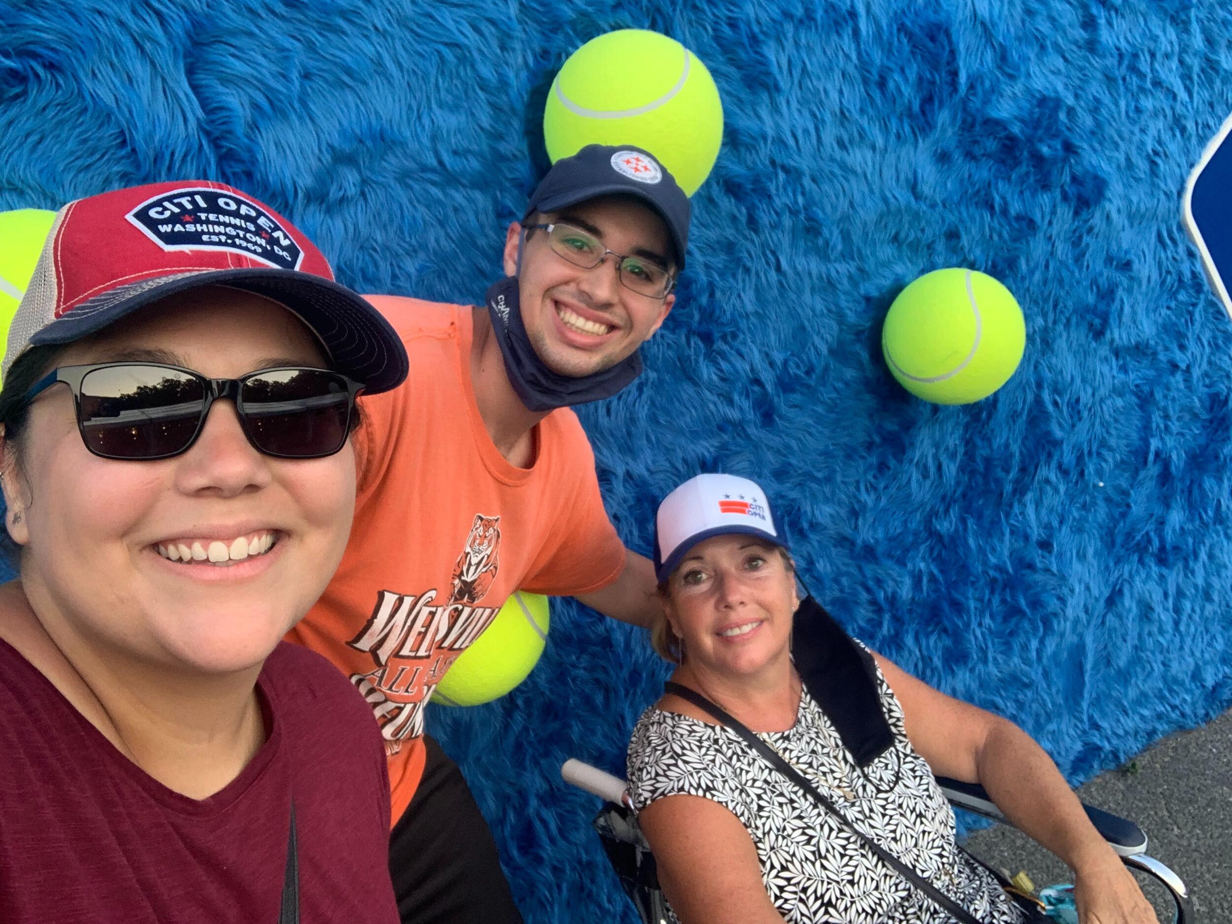 Took a pit stop at the Citi Open in DC.