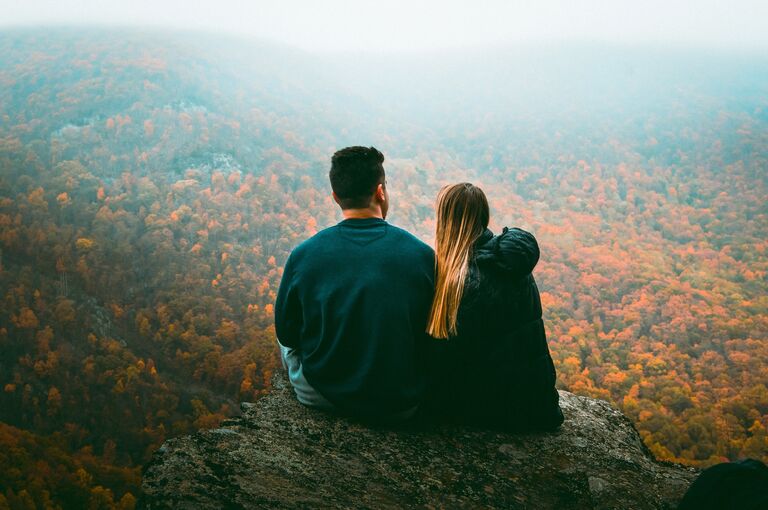 Soon after the two showed interest in one another, Raz asked Madi to be his girlfriend (wow, such courage!).  The first trip they took together was to Wintergreen, where they have a fond memory of getting stuck in a downpour while hiking.