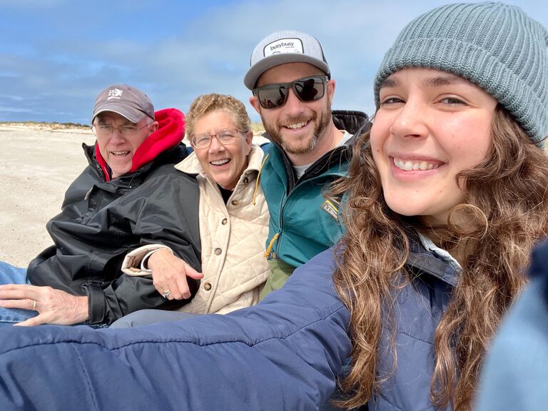Tom's bday beach walk!