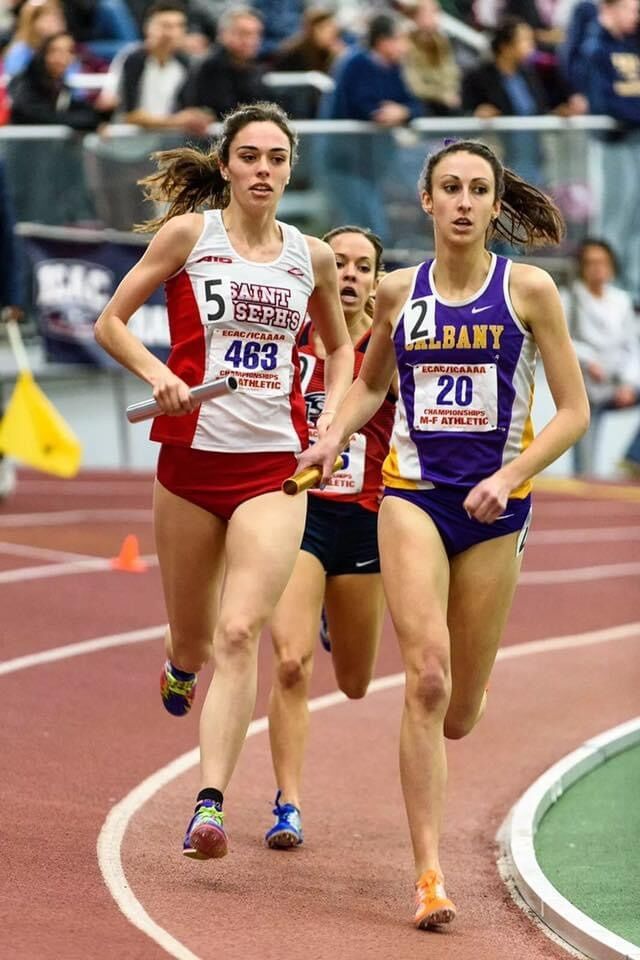 After both joining the SJU Track Team, Cassidy and Steve begin dating