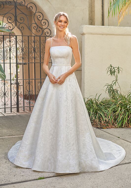 knee length dresses for ladies AMELIA WEDDING DRESS – Princess Daliana