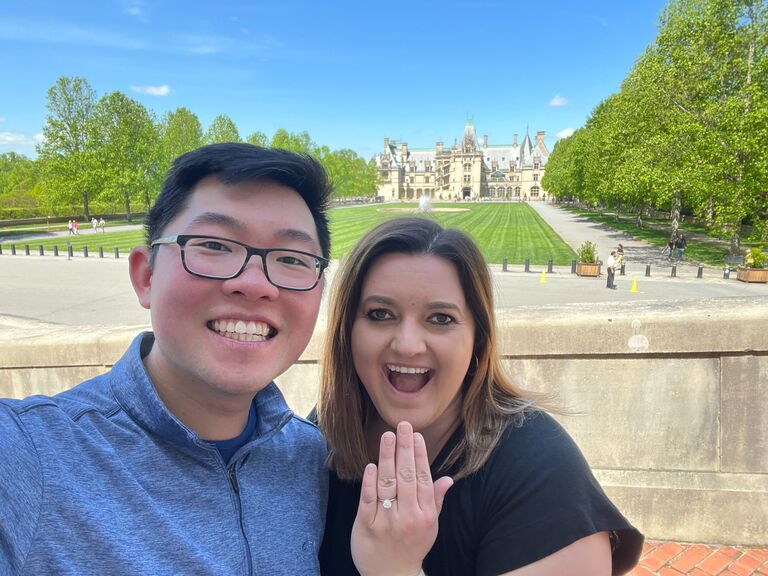 She said YES!