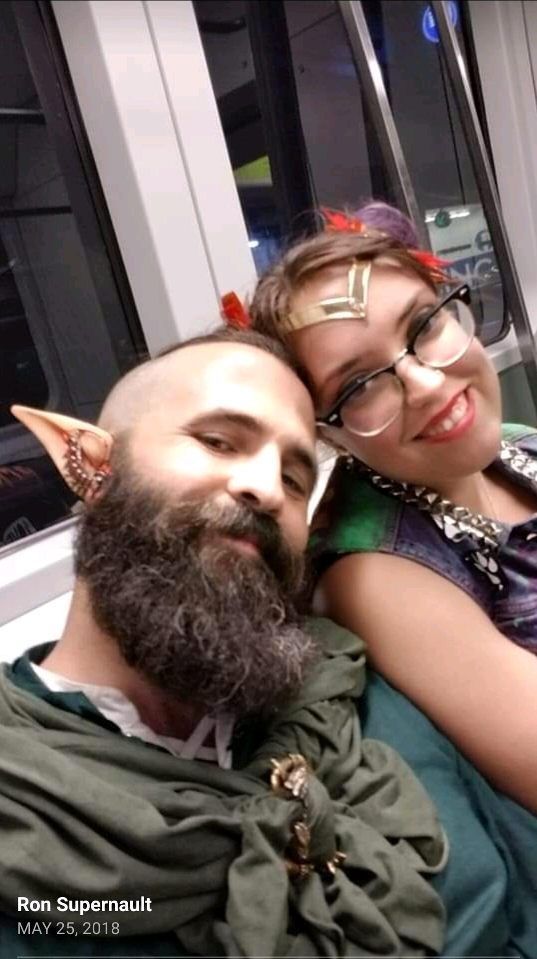 On our way to Phoenix Fan Fusion