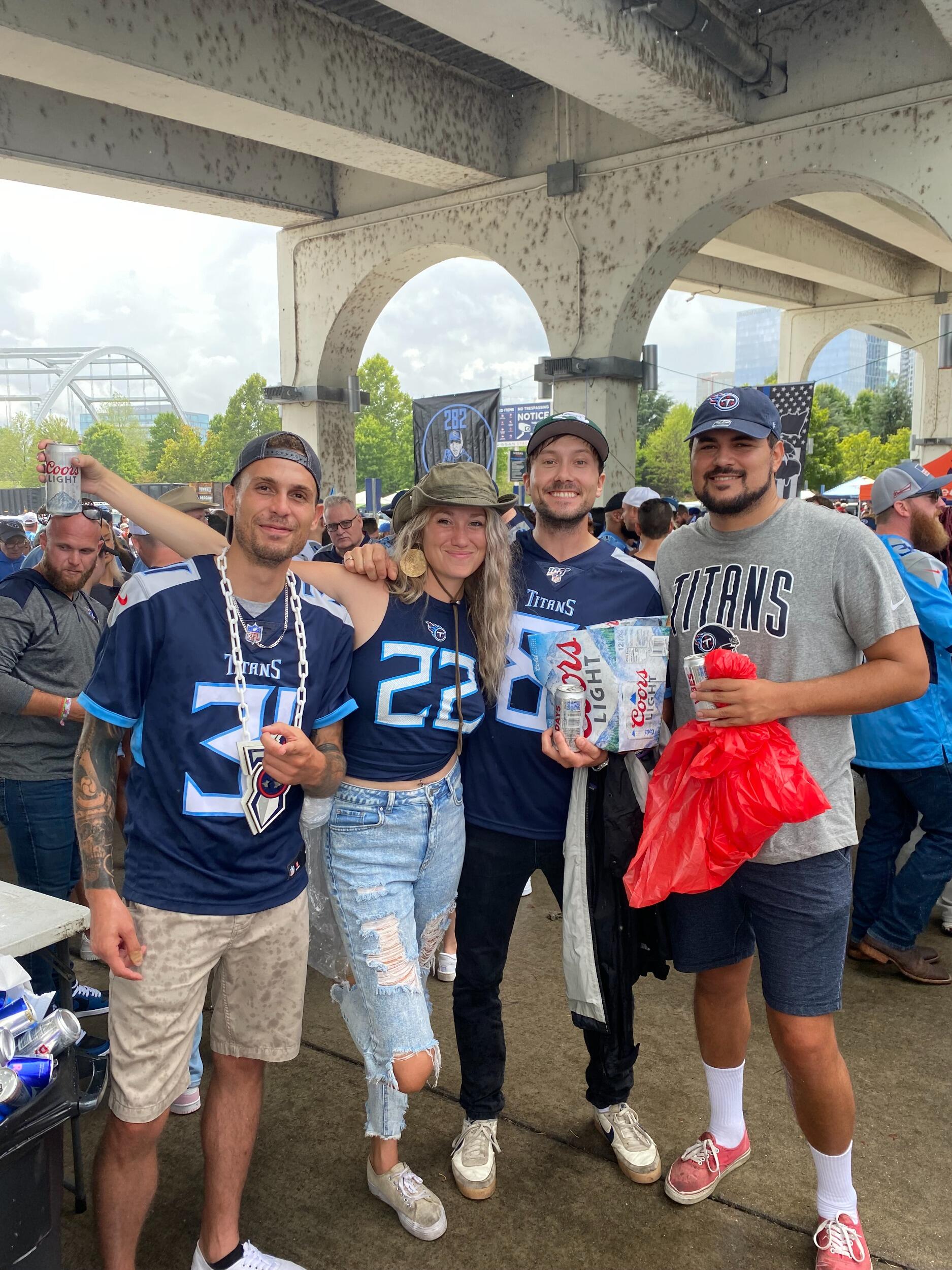 Baby's first tailgate