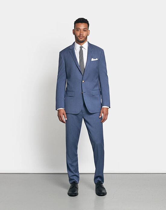 The Black Tux Marine Blue Suit Wedding Tuxedo 