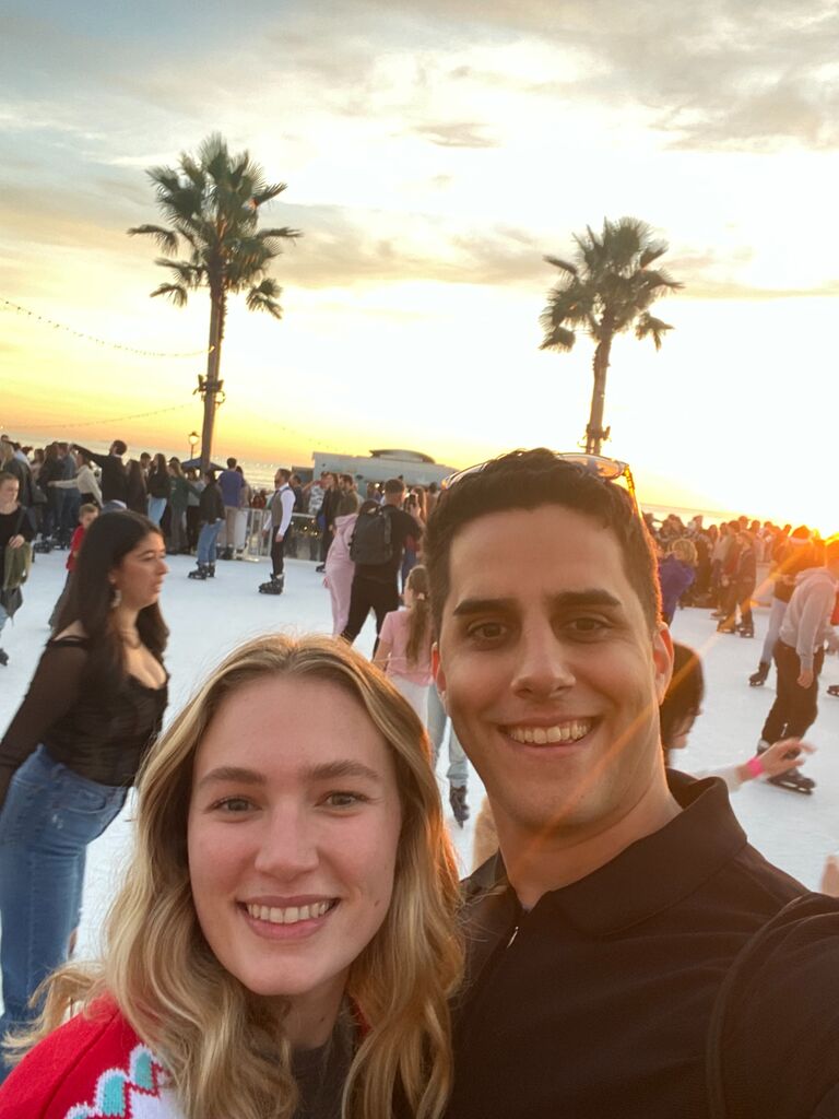 Skating by the Ocean 