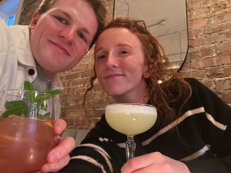 Walker gets a job as a Youth Ministry Pastor at his home church in Hanover, NH. Celebrating the beginning of our first big life decision to move to New Hampshire after our wedding!