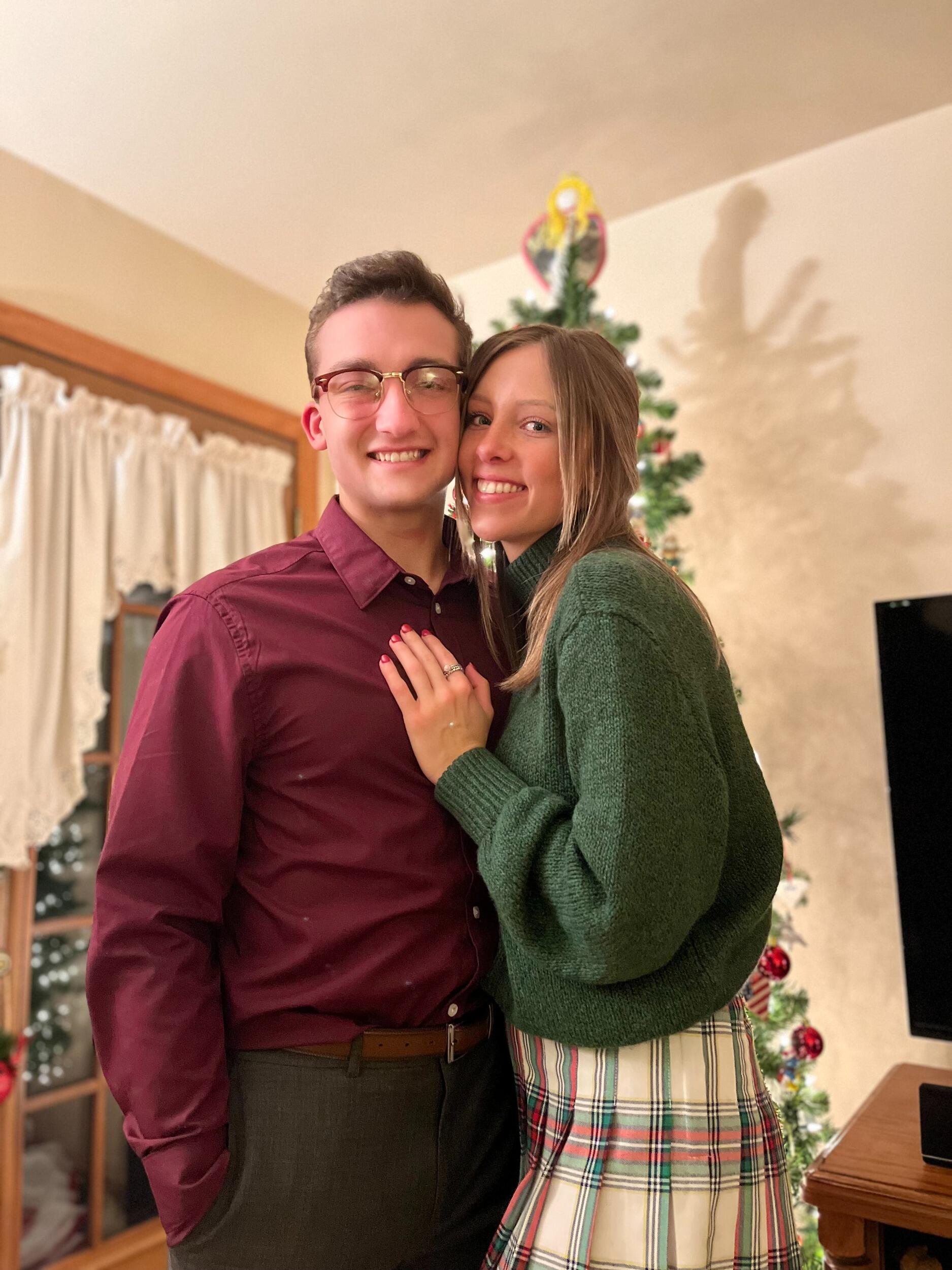 Haley's 1st Menarchek Christmas 