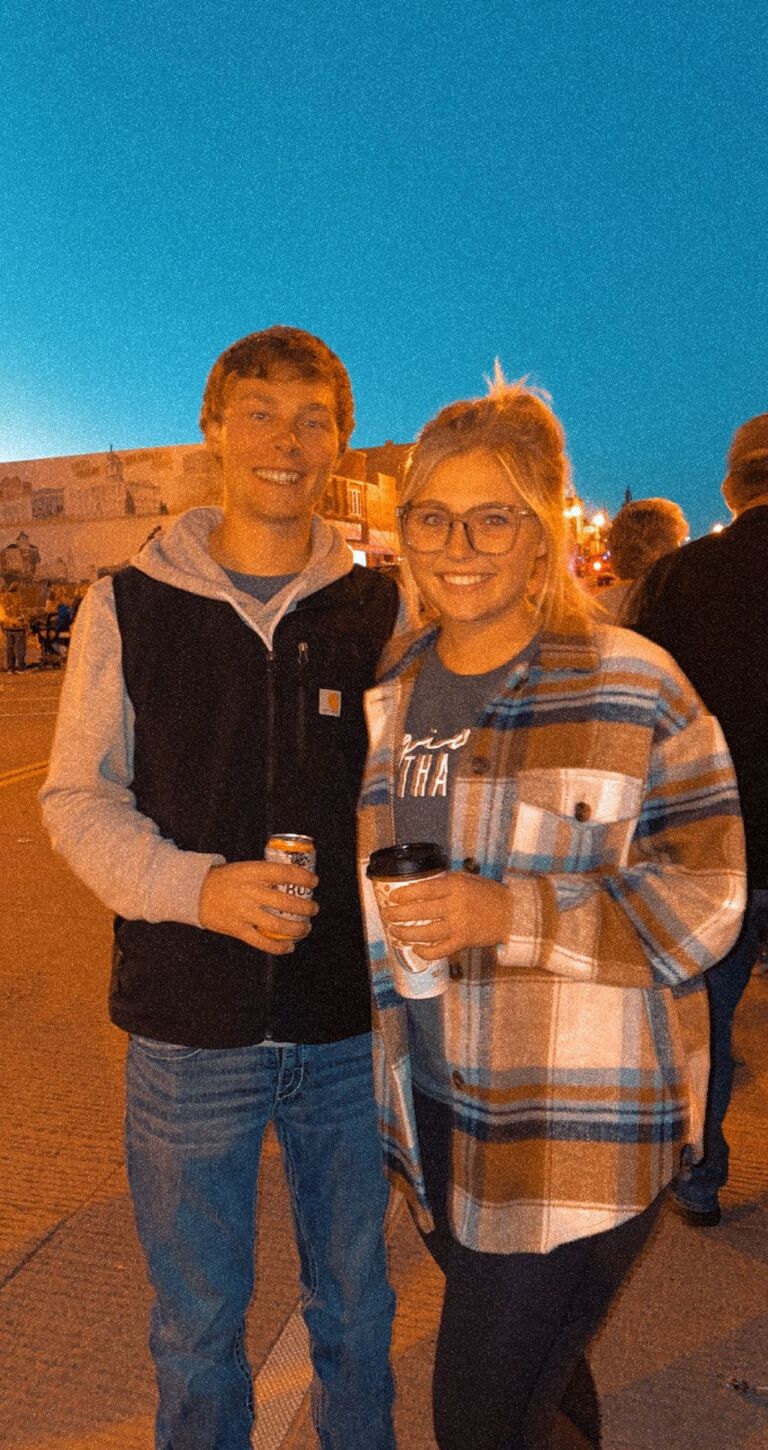 Pumpkin Fest (three years later at this same event, we got ENGAGED!)