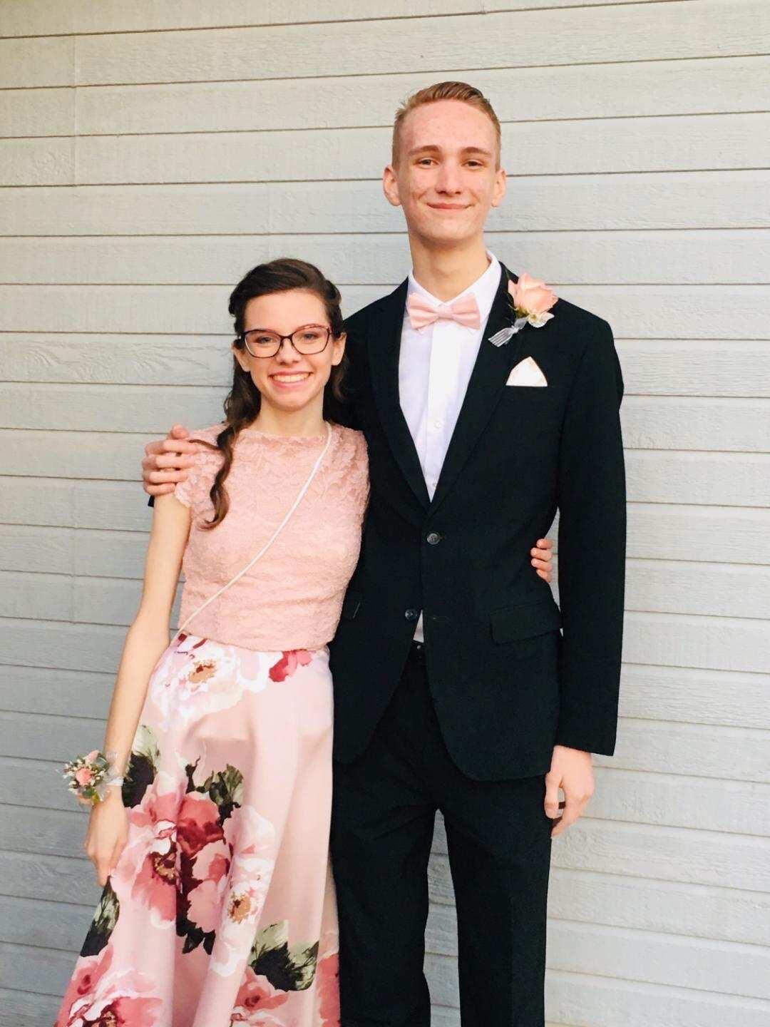 We went to prom together just as friends.