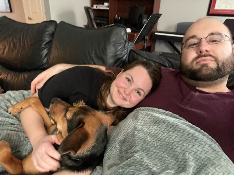 Mike and Megan adopt Daisy!