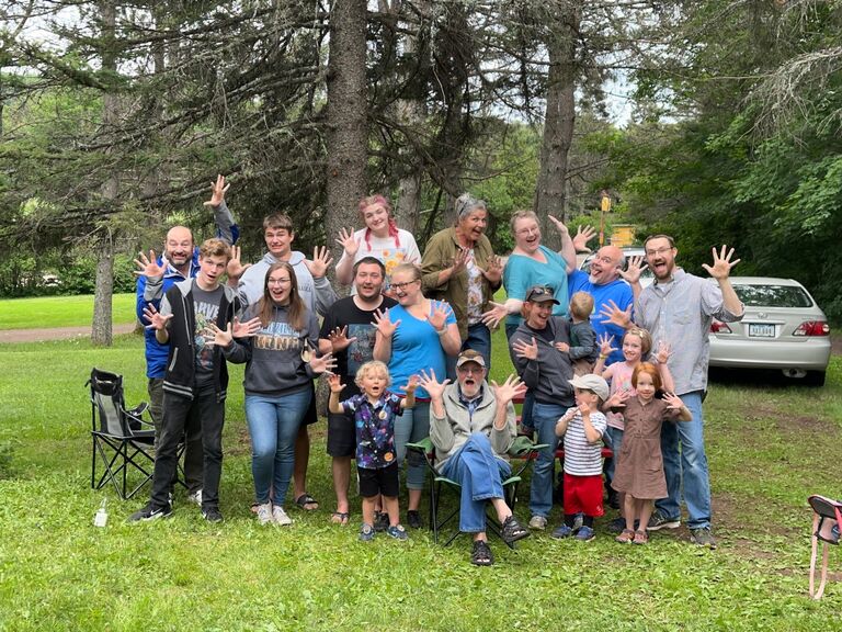 He also came with my family up to Minnesota for a Peperkorn family reunion!