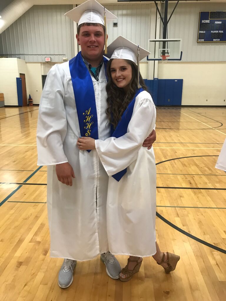 Blake and Heidi graduated high school together in 2019.