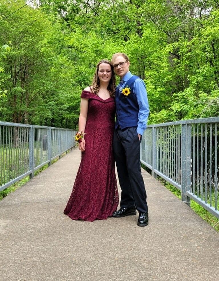 Prom 2022. Our first dance!